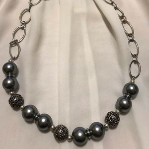 Statement Beaded Necklace